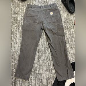 Relaxed fit grey Carhartt work pants sz. 34